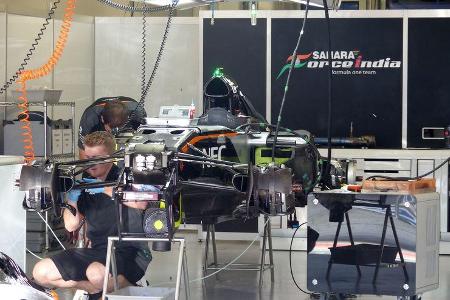 Force India - Formel 1 - GP Russland - Sochi - Donnerstag - 8.10.2015