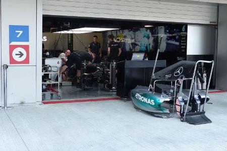 Mercedes - Formel 1 - GP Russland - Sochi - Donnerstag - 8.10.2015