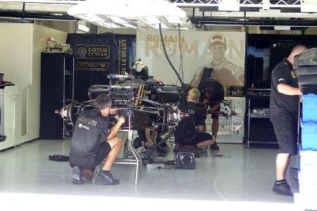 Lotus - Formel 1 - GP Russland - Sochi - Donnerstag - 8.10.2015