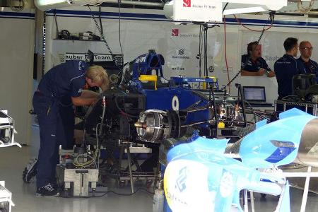 Sauber - Formel 1 - GP Russland - Sochi - Donnerstag - 8.10.2015