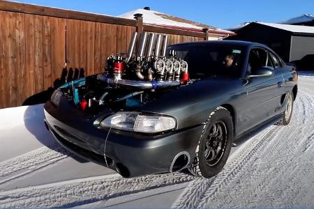 Ford Mustang 1995 Umbau Motor Acht Turbolader