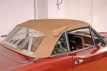 Cabrio-Verdecke, Stoffdach, Schaden