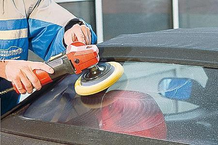 Cabrio-Verdecke, Politur