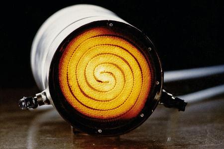 glühender Katalysator