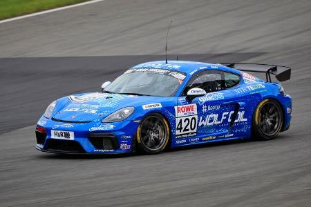 Porsche Cayman GT4 CS - Startnummer #420 - Four Motors Bioconcept-Car - AT(-G) - NLS 2020 - Langstreckenmeisterschaft - Nürb...