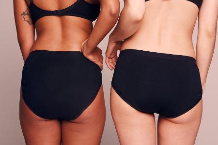 Perioden Panties können bis zu 30 ml Flüssigkeit aufnehmen