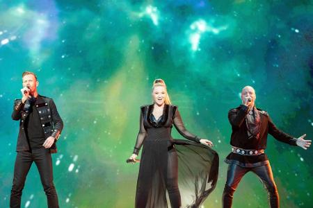 Ganz anders kommt Norwegen daher. Die Band KEiiNO tritt mit dem Song 