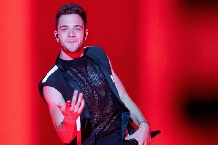 Luca Hänni versucht sich mit seinem Lied 