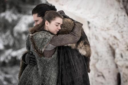 Jon Schnee trifft in der ersten Folge von Staffel acht wieder auf Arya Stark