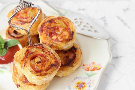 Pizzaschnecken - eine runde Sache