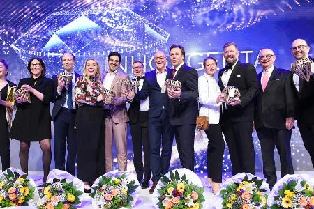 Funkelnde Preisverleihung in den Eisbach Studios