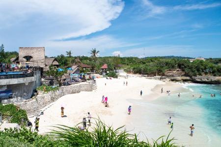 Dieser Strandabschnitt auf der indonesischen Lembongan Island trägt den Namen 