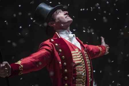 Hugh Jackman ist als P.T. Barnum in seinem Element
