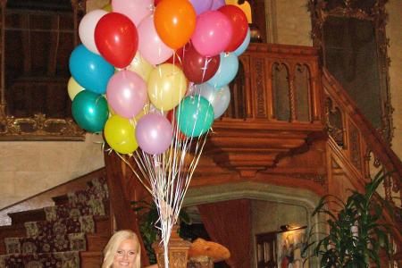 So ruhig sah es in der Villa aus, wenn nicht gerade eine der legendären Partys über die Bühne ging.