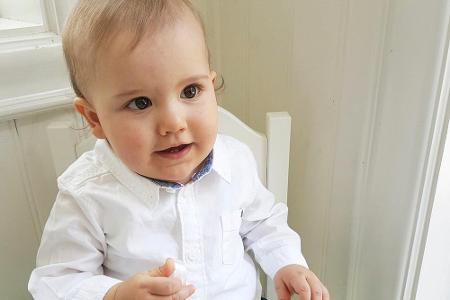 Das offizielle Geburtstagsfoto von Prinz Alexander. Am 19. April 2017 feierte er seinen 1. Geburtstag. Geschossen hat das Bi...