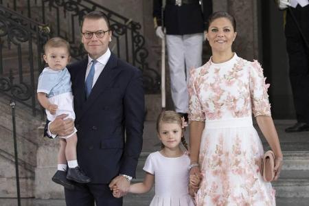 Brav für die Kameras posieren, können die beiden schon aus dem Effeff...