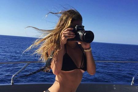 Trend sechs: Underboob! Leonardo Di Caprios Ex-Freundin und Model Nina Agdal zeigt uns den wohl heißesten Bikini-Trend des S...