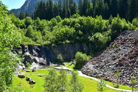 Vom Steinbruch zur Oase: Wilde Wasser Arena
