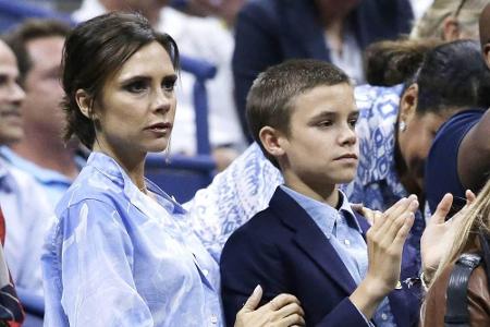 Auch 2018 ist das angehende Model, heute 15 Jahre alt, mit seinen Eltern gerne auf sportlichen Veranstaltungen zu finden.