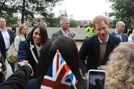 ...verzauberte mit ihrem Lächeln und ihrer herzlichen Art. Die US-Amerikanerin wird von den Briten für ihr volksnahes Auftre...