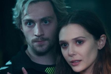 Ist das Geschwisterpaar Pietro (Aaron Taylor-Johnson) und Wanda Maximoff (Elizabeth Olsen) in 
