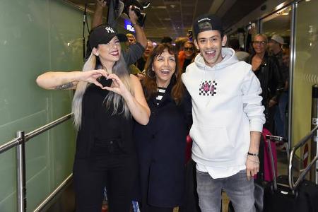 Die Stars des Dschungels sind wieder gelandet! In Frankfurt wurde für die Teilnehmer von 'Ich bin ein Star - Holt mich hier ...