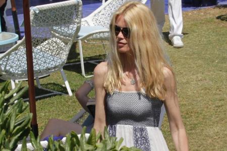 Blonder Engel: Claudia Schiffer ist immer noch ein Hingucker