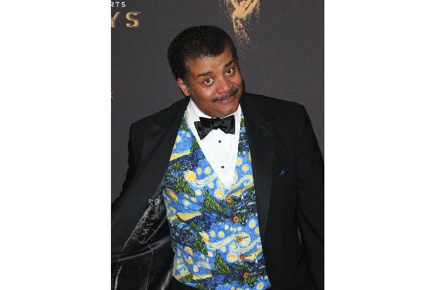 ...ist auch der US-amerikanische Astrophysiker, Wissenschaftsjournalist, Fernsehmoderator und Sachbuchautor Neil deGrasse Ty...