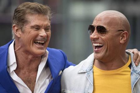Genauso viel Spaß wie mit Dwayne Johnson dürfte er bei seinem Cameo-Auftritt in 