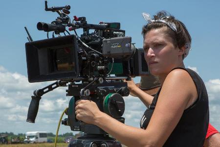 Rachel Morrison bei den Dreharbeiten zu 