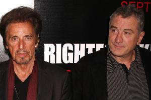 Al Pacino (l.) und Robert De Niro