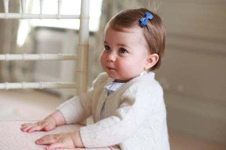 Prinzessin Charlotte in ihrem Kinderzimmer