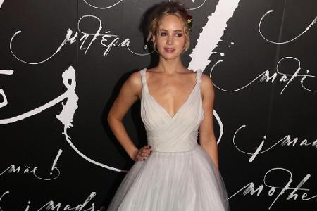 Wie eine Prinzessin aus dem Märchen sah Jennifer Lawrence bei der Premiere ihres Films 