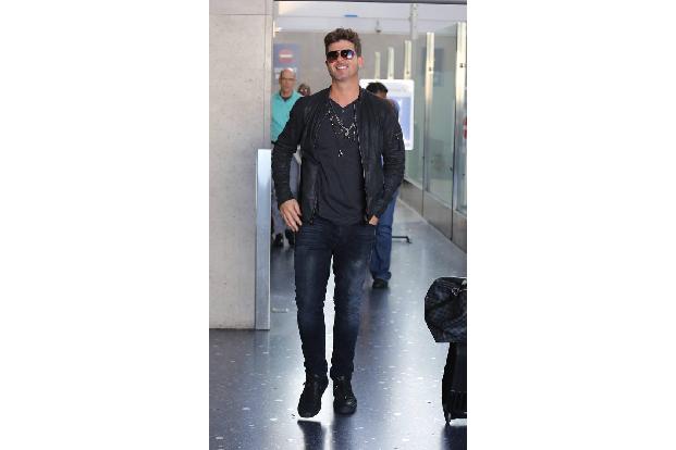 ...sind Robin Thickes erneute Vaterfreuden. Freundin April Love Geary macht den Sänger zum zweiten Mal zum Vater. Der Geburt...