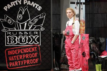 Angelika Hansen in ihrer Rubberbüx