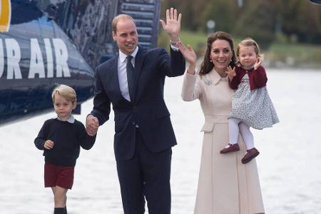 Neben der Vorzeigemonarchin haben die Briten auch die Vorzeigefamilie von Prinz William - und den Vorzeigerebell Prinz Harry...