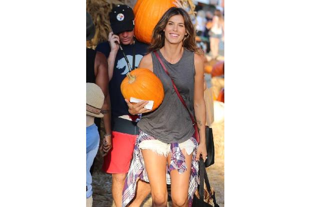 ...George Clooneys Ex Elisabetta Canalis ist niemand zwischen den Kürbissen verloren gegangen. Die frischverheiratete Beauty...