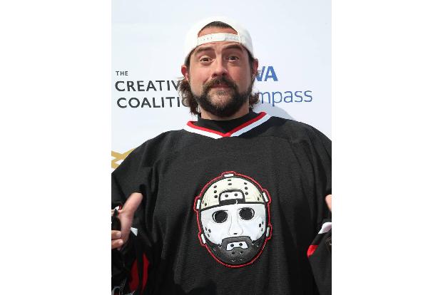 ...zeigte sich sichtlich geschockt: Drehbuchautor und Schauspieler Kevin Smith. 