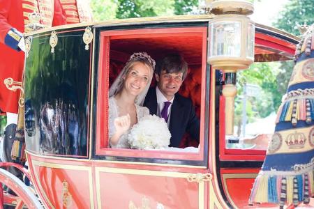 ...können auch Prinz Ernst August Jr. und seine Ehefrau Ekaterina nicht mithalten. Aufregend war die Hochzeit aber trotzdem,...