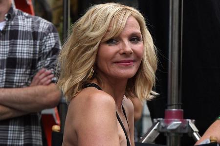 Kim Cattrall während der Dreharbeiten zu 