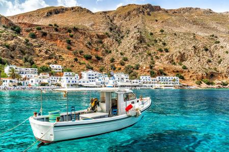 PLATZ 4 Kreta, Griechenland: Man sagt, dass die Insel der Geburtsort von Zeus ist, dem König der Götter. Wer sich auch einma...