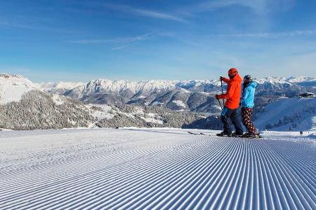 Viel Schnee und viel Party gibt es im Nassfeld