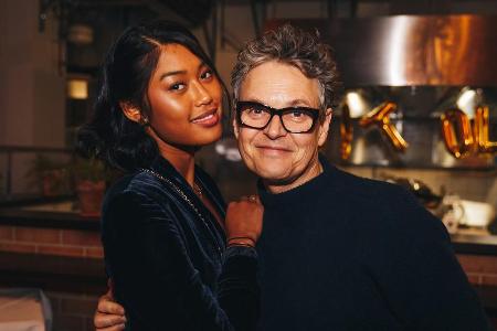 Hatten einen guten Abend in Berlin: Anuthida Ploypetch und Rolf Schneider