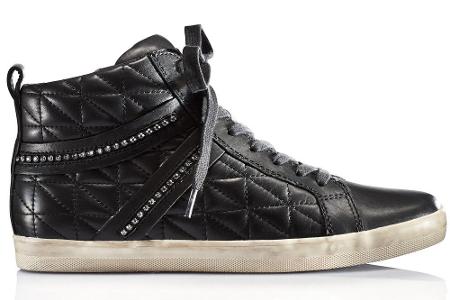 Cooler Hightop-Sneaker mit Steppung und Schmucksteinen von Gabor