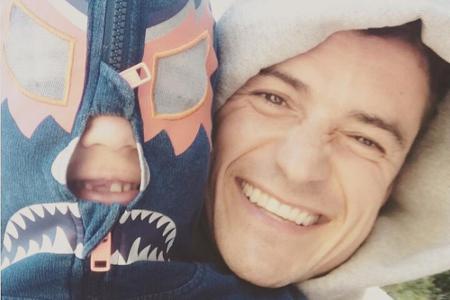 Orlando Bloom und sein sechsjähriger Sohn Flynn Christopher genossen eine lustige Vater-Sohn-Zeit.