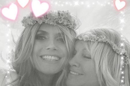 Auch die zwischen Heidi und Mama Klum.