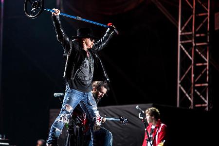 Axl Rose ist mit Guns N' Roses aktuell auf Welttournee