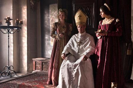 Papst Alexander VI. (Ulrich Matthes) war den Frauen nicht abgeneigt