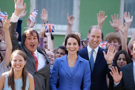 ...Kate und William hatten schließlich auch alle Hände voll zu tun - und hinterließen mit ihrem sympathischen Auftritt einen...