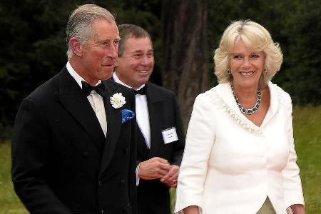 Sie teilen den Humor: Charles und Camilla